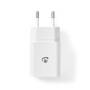 Nedis Netzladegerät| 1x 2.4 A| Anzahl der Ausgänge 1| USB-A| USB Type-C Lose Kabel