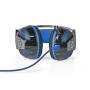 Nedis Gaming Headset / Über Ohr / Surround / USB Type-A / Biegbar & einziehbare Mikrofon / 2.10 m / Normale Beleuchtung