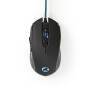 Nedis Gaming Combo Kit / 4-in-1 / Tastatur, Headset, Maus und Mauspad / Blau / Schwarz / QWERTZ / DE-Layout