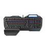 Nedis Wired Gaming Keyboard / USB / Mechanische Tasten / RGB / US international / US-Layout / Stromversorgung über USB / Netzkabellänge: 1.70 m / Gaming