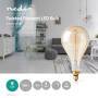 Nedis LED-Filament-Lampe E27 / A160 / 5 W / 280 lm / 2000 K / Dimmbar / Warmweiss / Retro Style / 1 Stück