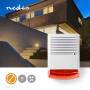 Nedis DUMSS20WT - White - Plastic - Wall - AA - 198 mm - 98 mm