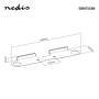 Nedis Soundbar Halterung / Kompatibel mit: Sonos® Beam™ / Wand / 5 kg / Fest / ABS / Stahl / Schwarz
