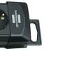 Brennenstuhl BN-1951100100 - 3 m - 10 AC outlet(s) - Black - Plastic - Black