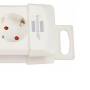 Brennenstuhl BN-1952280100 - 3 m - 8 AC outlet(s) - White - Plastic - 490 mm - White
