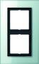 JUNG LSP 982 GL WW - Black - Grey - Glass - 115 mm - 186 mm - 1 pc(s)