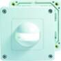 Esylux Abdeckung IP44 RAL 9010 weiss