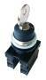 Eaton M22-WRS/K11 - Key-operated switch - Black,Chrome - Plastic - IP66 - 29.7 mm - 29.7 mm