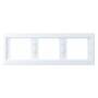 Berker RAHMEN 3-FACH QUER (13737009 PWS  K.1)