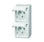 Busch-Jaeger FR AP STD 2F SR (20-02 EW-54)