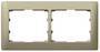 Legrand RAHMEN 2-FACH HORIZONTAL TITAN (771402 GALEA TI)