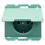 Berker 47517203 - Type F - Aluminum - Aluminum - IP44 - 250 V - 16 A