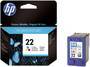 HP Inc. HP 22       Dreifarbig          Tintenpatrone (C9352AE)