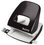 Esselte Leitz NeXXt WOW Metal Office Hole Punch - 30 sheets - Black - White - Metal - 3 mm - A4 - A5 - A6 - Folio - US-Quart - 107 mm
