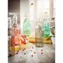 Leifheit Flasche facette 6er Set 0,5 L tender rose Einkochhilfe Saftflasche Einkochflasche