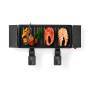 Nedis RACLETTE GRILL 2PFÄNN.    400W (FCRA210FBK2       SW)