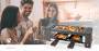 Nedis RACLETTE GRILL 2PFÄNN.    400W (FCRA210FBK2       SW)