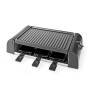 Nedis RACLETTE GRILL 6PFÄNN.   ECKIG (FCRA220FBK6       SW)