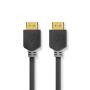Nedis CVBW34000AT20 - 2 m - HDMI Type A (Standard) - HDMI Type A (Standard) - 3D - Anthracite