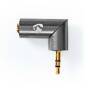 Nedis Stereo-Audio-Adapter| 3.5 mm Stecker| 3.5 Buchse| Vergoldet| Gerade| Metall