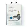 Nedis Stereo-Audio-Adapter| 3.5 mm Stecker| 3.5 Buchse| Vergoldet| Gerade| Metall