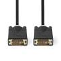 Nedis DVI-Kabel| DVI-D 24+1-Pin Stecker|| 2560x1600| Vergoldet