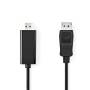 Nedis Displayport-Kabel| DisplayPort Stecker| HDMI| 4Ka30Hz| Vernickelt| 1.0