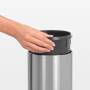 Brabantia Touch Bin 3 Liter Matt Steel Badezimmermülleimer