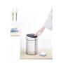Brabantia Touch Bin 3 Liter Matt Steel Badezimmermülleimer