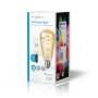Nedis SmartLife LED Filament Lampe / E27 / 360 lm / 4.90 W / Warm bis kühlen weiß / 1800 - 6500 K / Glas / Android™ / IOS / ST64 / 1 Stück
