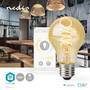 Nedis Smartlife LED Filament Lampe| WLAN| E27| 360 lm| 4.9 W| Warm to Cool White|