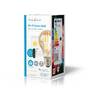 Nedis SmartLife LED Filament Lampe / E27 / 806 lm / 7 W / Warmweiss / 1800 - 3000 K / Glas / Android™ / IOS / Birne / 1 Stück