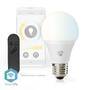 Nedis SmartLife LED Bulb| WLAN| E27| 806 lm| 9 W| Warm to Cool White| 2700 - 6500 K