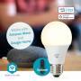 Nedis SmartLife Vollfärbige LED-Lampe| WLAN| E27| 806 lm| 9 W| RGB+ weiss