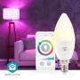 Nedis SMARTLIFE LED E14 470LM 4,9W (WIFILRC10E14)