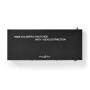 Nedis HDMI ™ Matrix Switch / 4x 2-Port port(s) / 4x HDMI™ Eingang / 2x 3.5 mm / 2x HDMI™ Ausgang / 2x TosLink / 4K@60Hz / 18 Gbps / ferngesteuert / Metall / Anthrazit