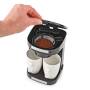 Nedis KAFFEEMASCHINE            2TA. (KACM140EBK        SW)