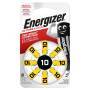 Energizer Zink-Luft-Batterie PR70 Typ 10 / 1.4 V DC / 92 mAh / Anzahl der Batterien: 8 Stück / Hörgerät / Silber