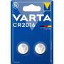 Varta CR2016 - Single-use battery - CR2016 - Alkaline - 3 V - 2 pc(s) - 90 mAh