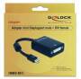 DELOCK Displayport Adapter mini DP -> DVI(24+5) St/Bu schwar (65098)