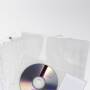 DURABLE 4erCD/DVD-Hülle A4 mit Schutzvlies 5er Btl. transp (522219)