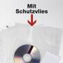 DURABLE 4erCD/DVD-Hülle A4 mit Schutzvlies 5er Btl. transp (522219)