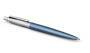 Parker 1953245 - Blue,Chrome - Blue - Clip-on retractable ballpoint pen - Round - Stainless steel - 1 pc(s)