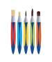 Pelikan 700733 - Brush set - Bright brush - Synthetic - 5 pc(s)