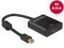 DELOCK Displayport Adapter mini DP -> HDMI St/Bu 4K a (62611)