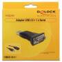 DELOCK USB Adapter A -> D-Sub9 St/St (61460)