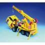 Bruder, MAN TGA Kran-LKW ohne Light and Sound Modul), Profi, 42,5x17,5x24,2 cm, Gelb, 02754