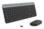 Logitech Niederlande LGN Logitech MK470 Wireless Slim Desktopset US Layout (920-009204)