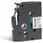 Schriftbandkassette Brother TZe-231CIV 12mm weiß/schwarz (TZE231CIV)