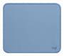 Logitech Mouse Pad Studio Series - Blue - Grey - Monochromatic - Nylon - Polyester - Rubber - Non-slip base